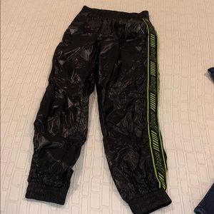 Black Festival Jogger Type Pants (Not Sweatpants)
